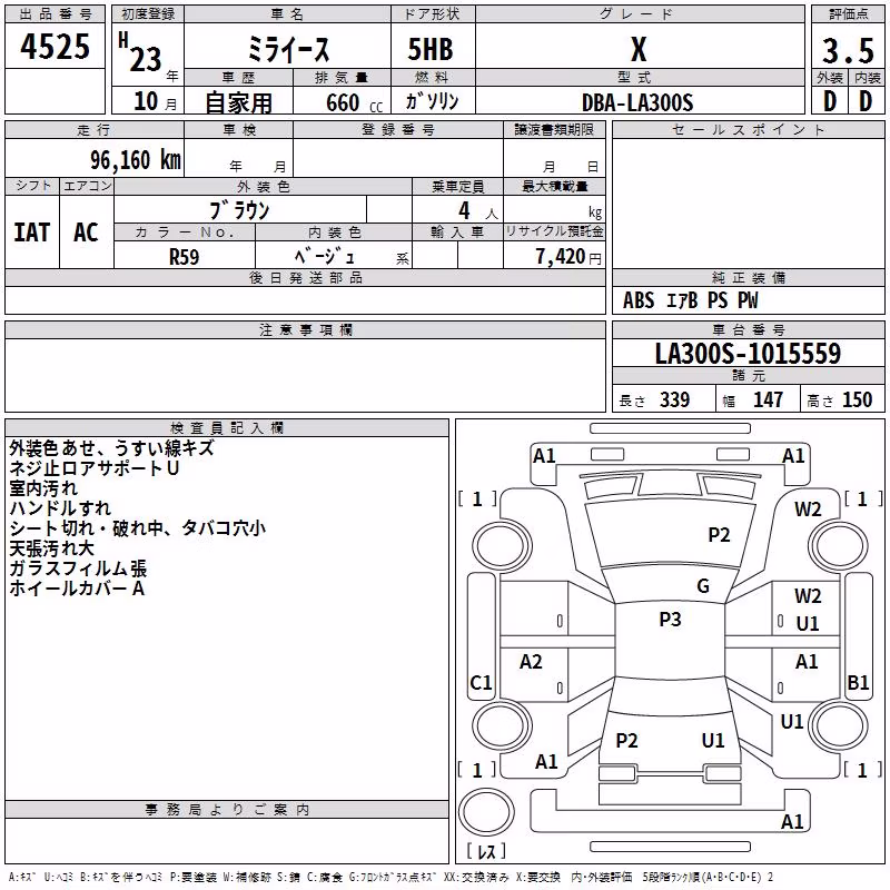 DAIHATSU MIRA E:S