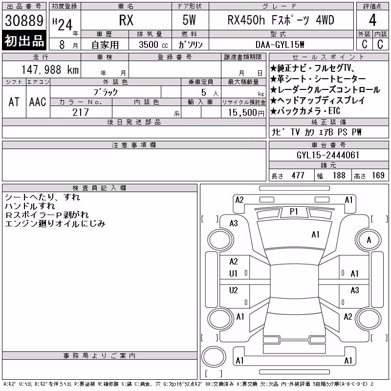 LEXUS RX450H