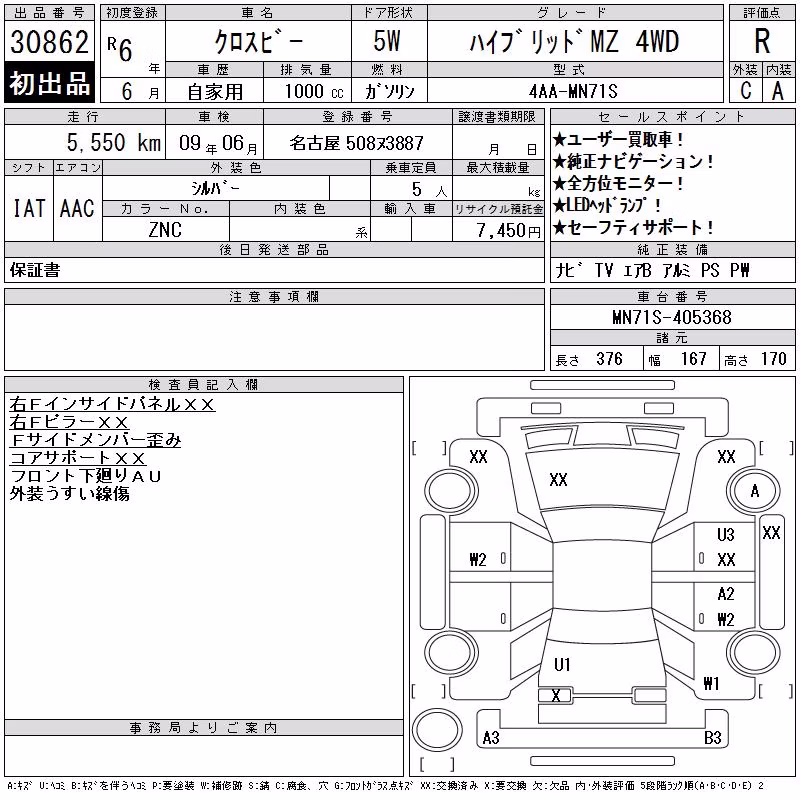 SUZUKI XBEE