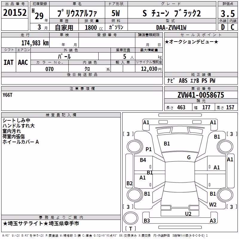 TOYOTA PRIUS ALPHA