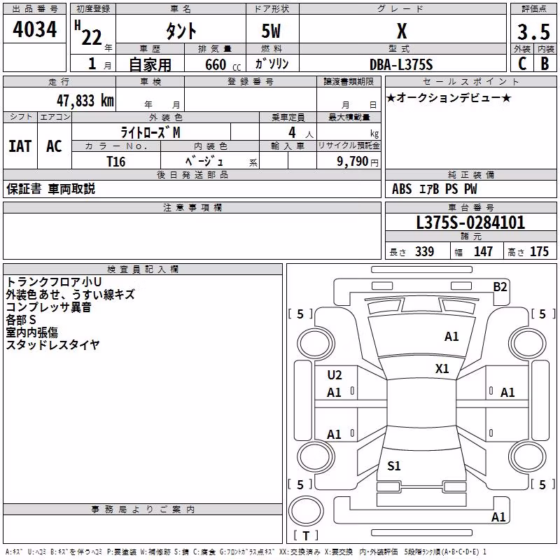 DAIHATSU TANTO