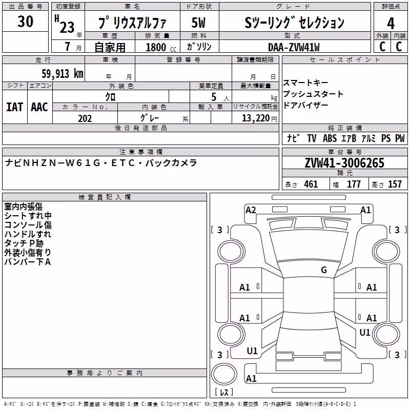 TOYOTA PRIUS ALPHA