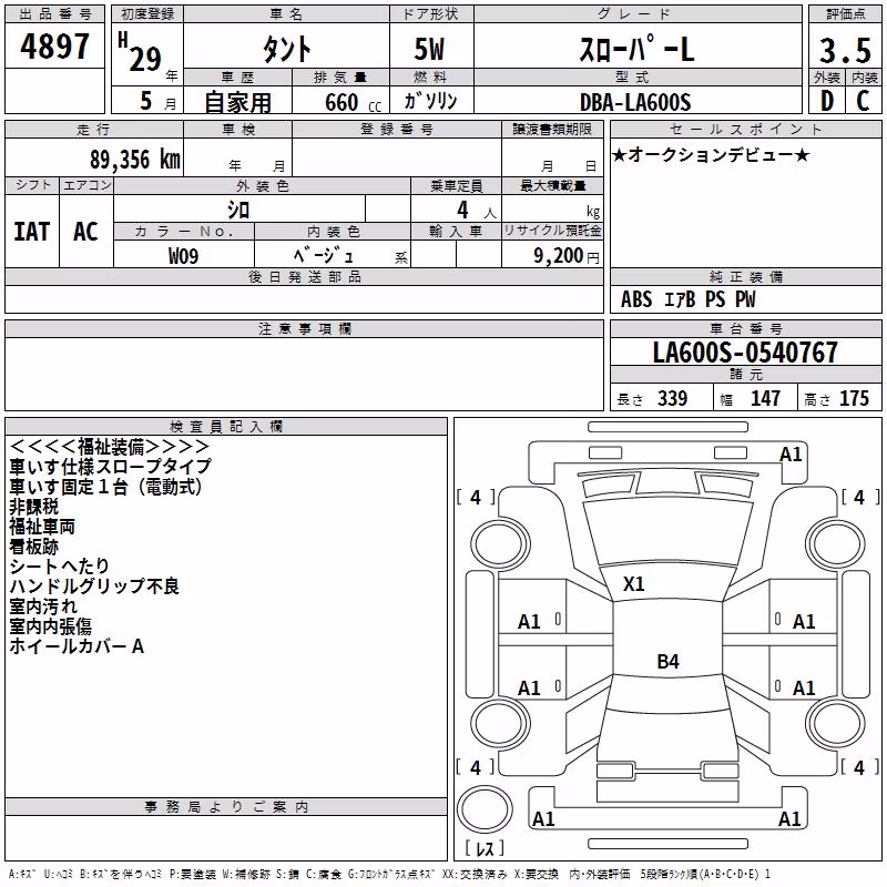DAIHATSU TANTO