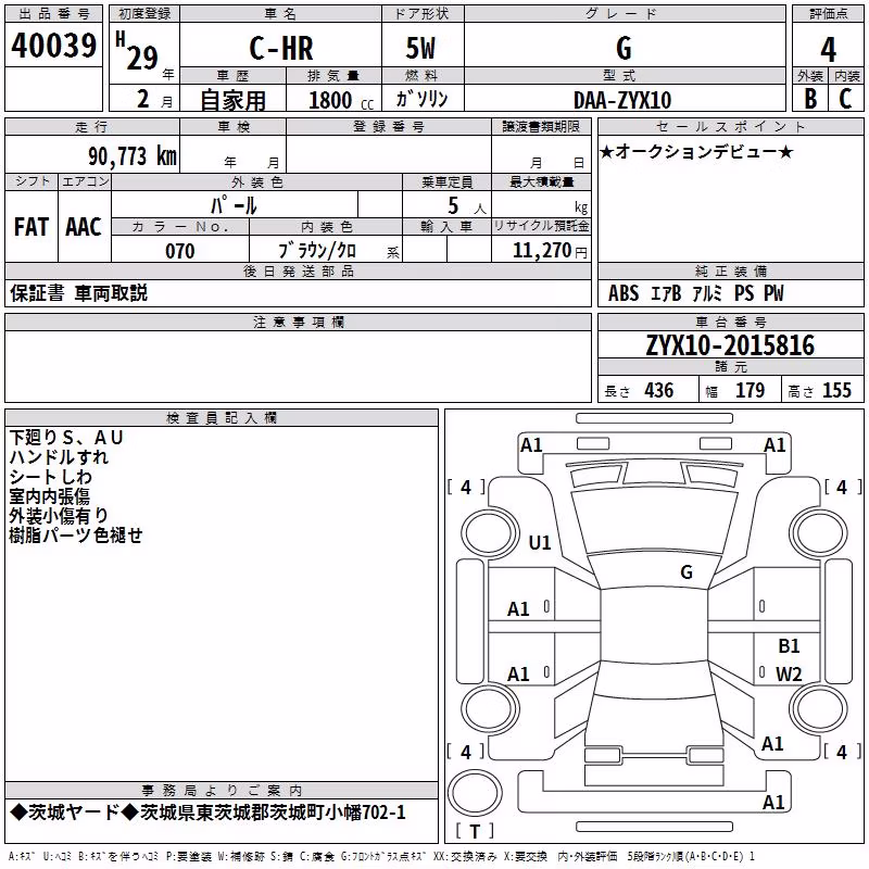 TOYOTA C-HR