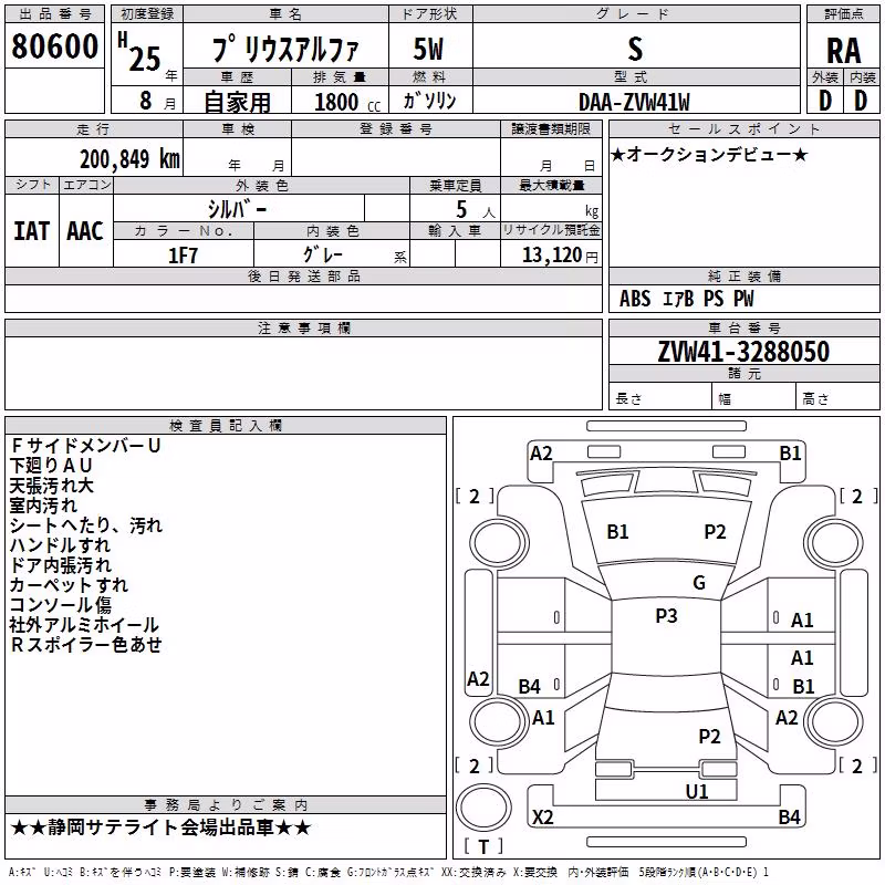 TOYOTA PRIUS ALPHA