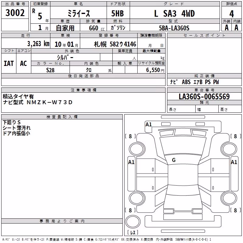 DAIHATSU MIRA E:S