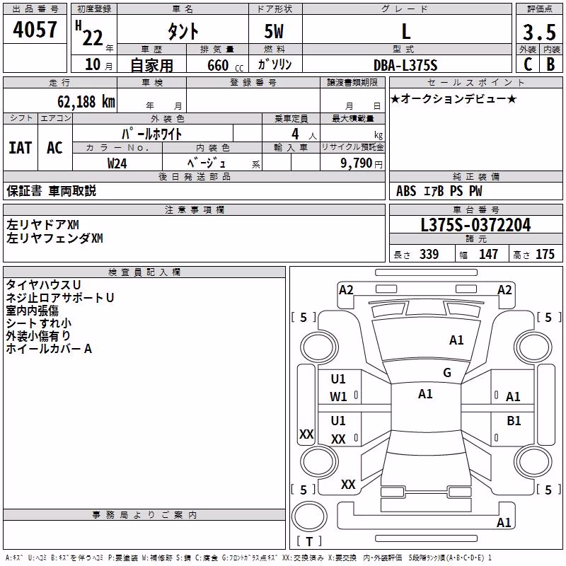 DAIHATSU TANTO