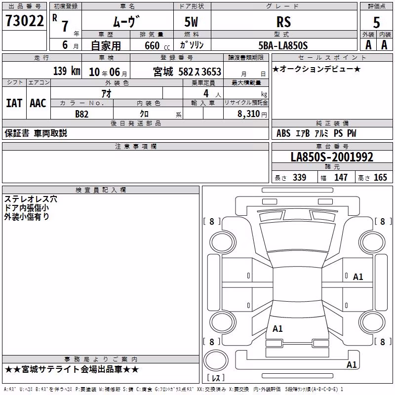 DAIHATSU MOVE