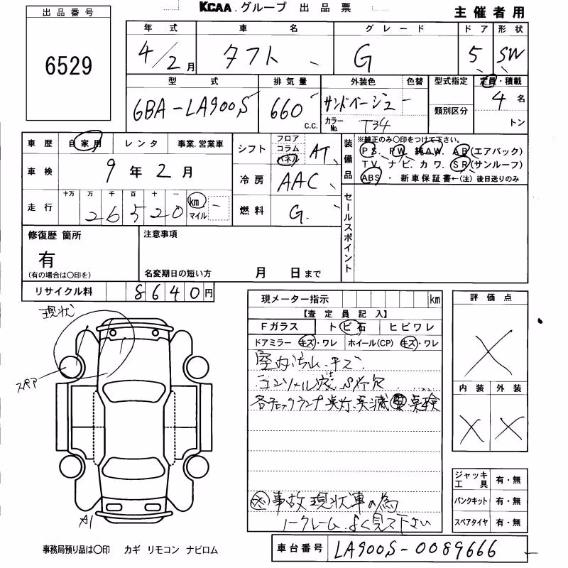 DAIHATSU TAFT