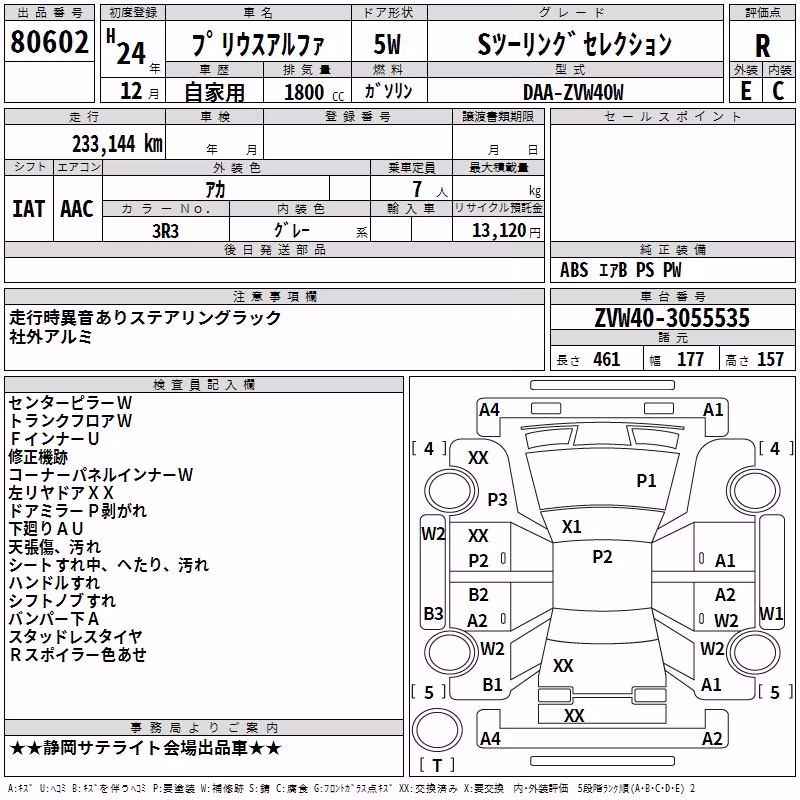 TOYOTA PRIUS ALPHA