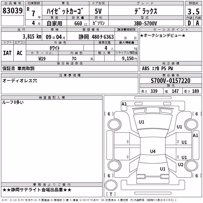 DAIHATSU ATRAI