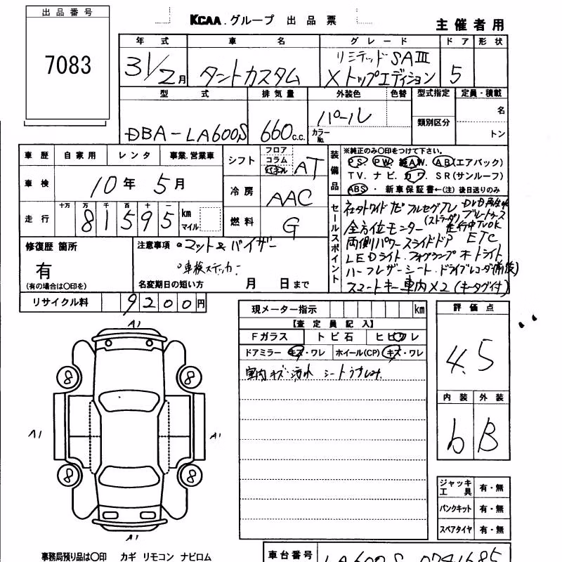 DAIHATSU TANTO