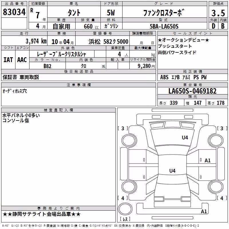 DAIHATSU TANTO