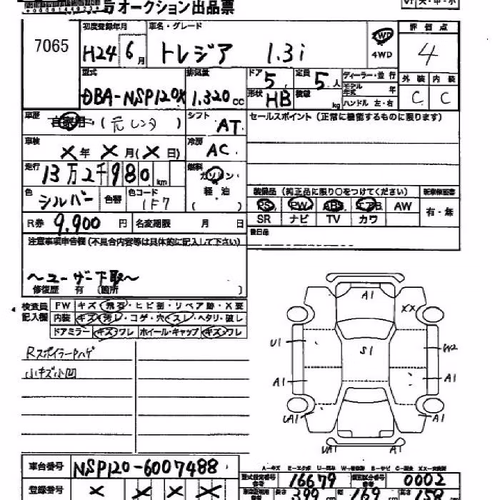 SUBARU TREZIA
