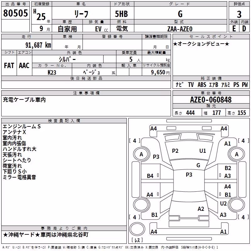 NISSAN LEAF