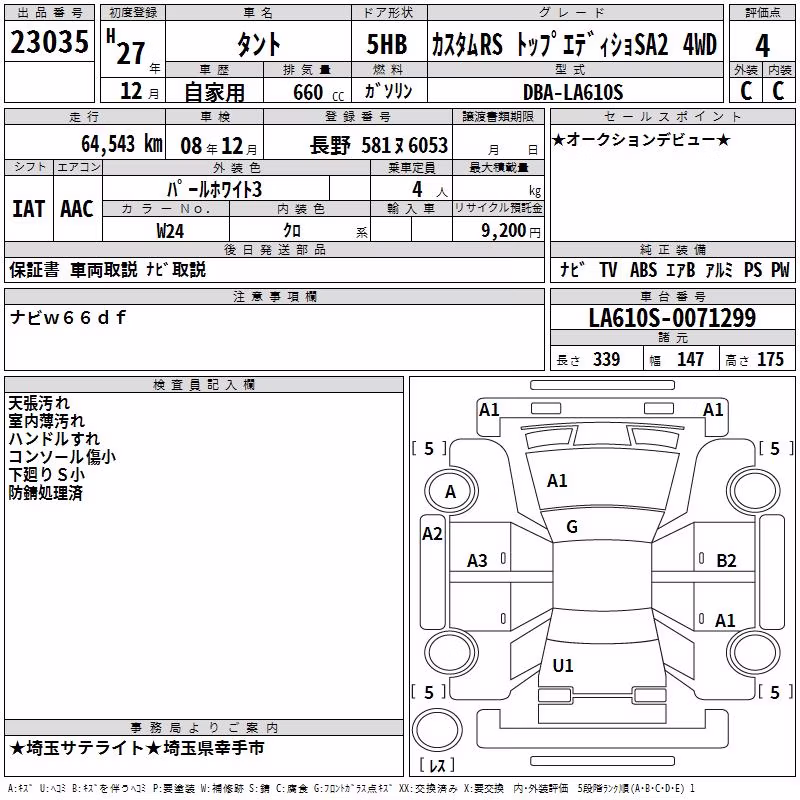 DAIHATSU TANTO