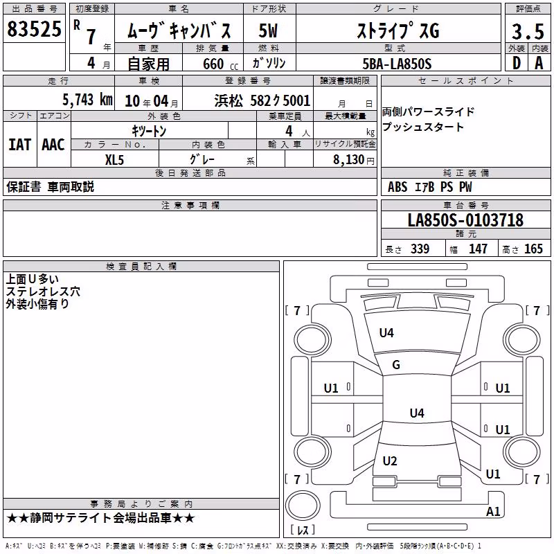 DAIHATSU MOVE CANBUS