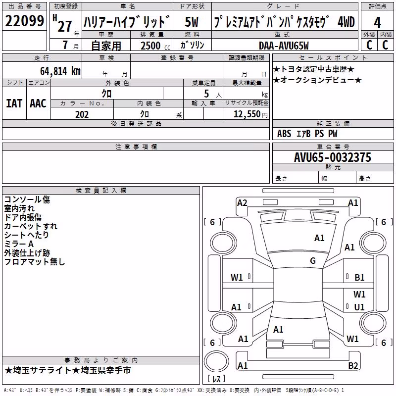 TOYOTA HARRIER