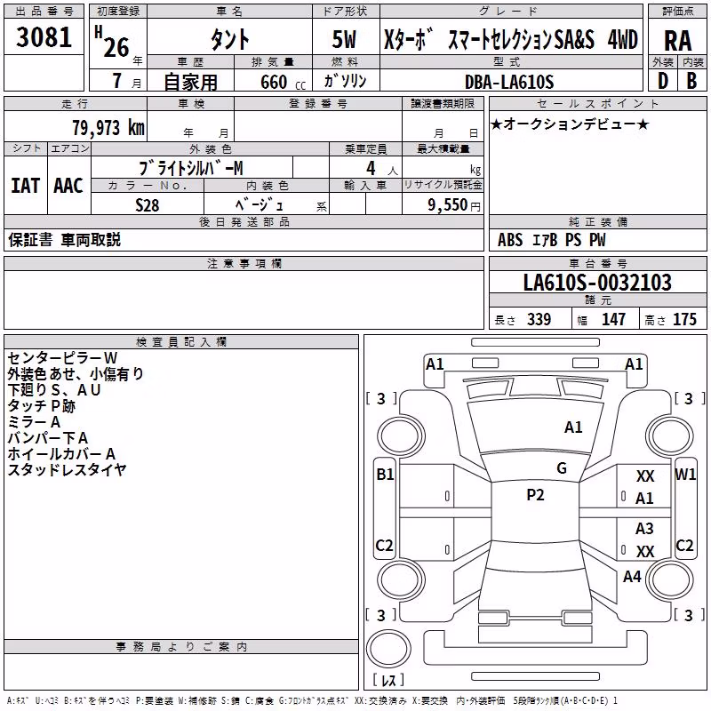 DAIHATSU TANTO