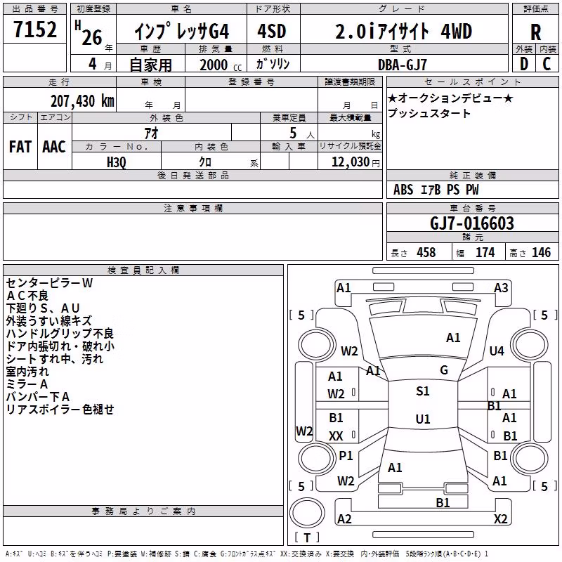 SUBARU IMPREZA
