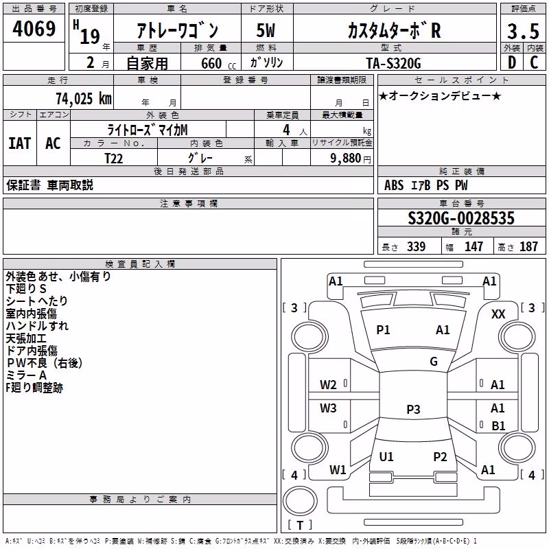 DAIHATSU ATRAI