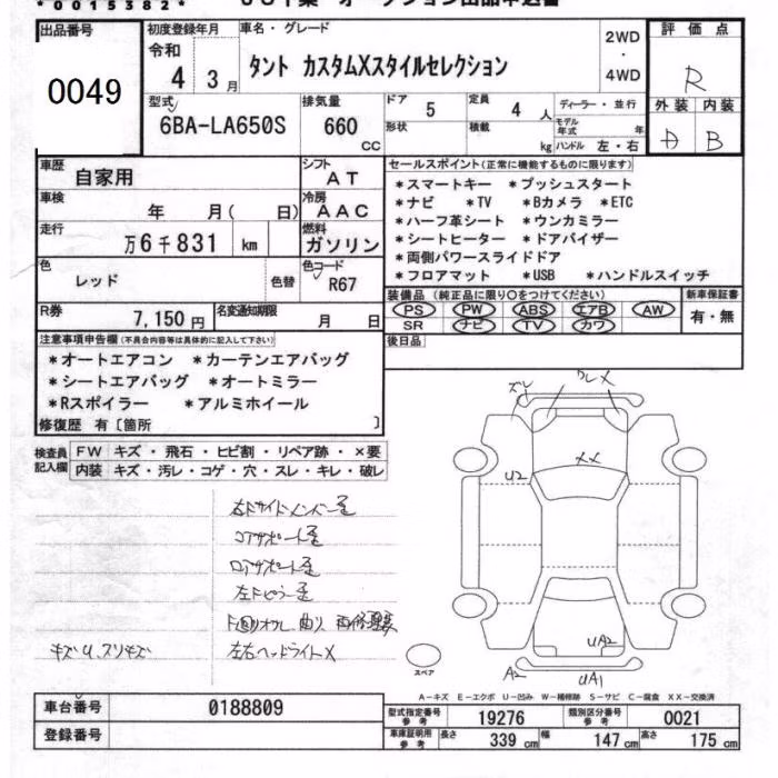 DAIHATSU TANTO
