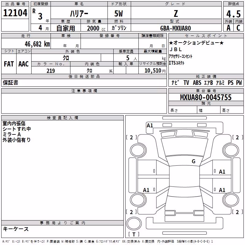 TOYOTA HARRIER