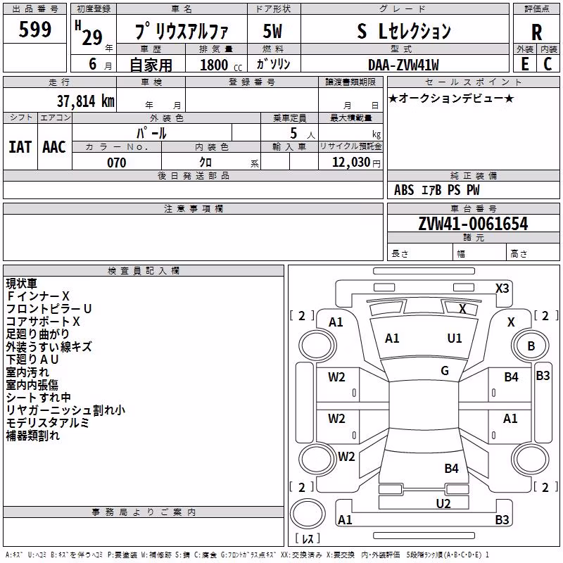 TOYOTA PRIUS ALPHA