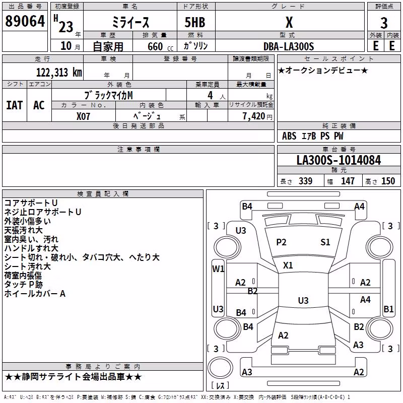 DAIHATSU MIRA E:S