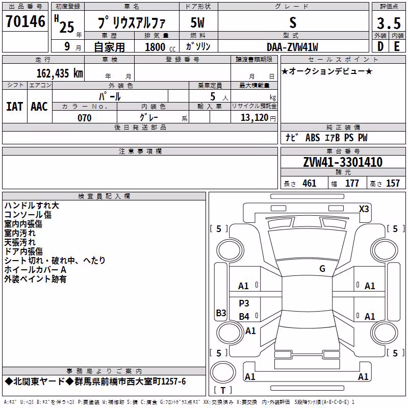 TOYOTA PRIUS ALPHA