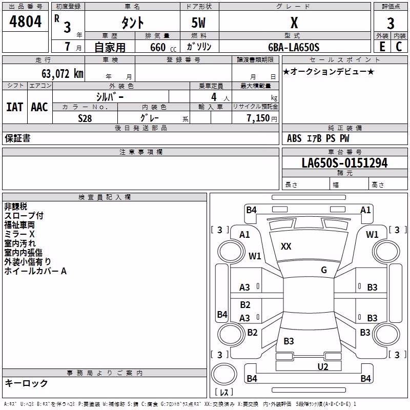 DAIHATSU TANTO