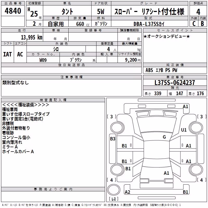 DAIHATSU TANTO