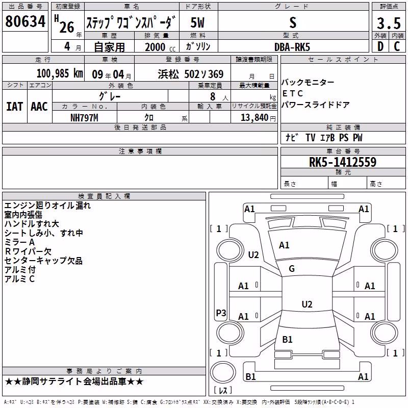HONDA STEPWGN
