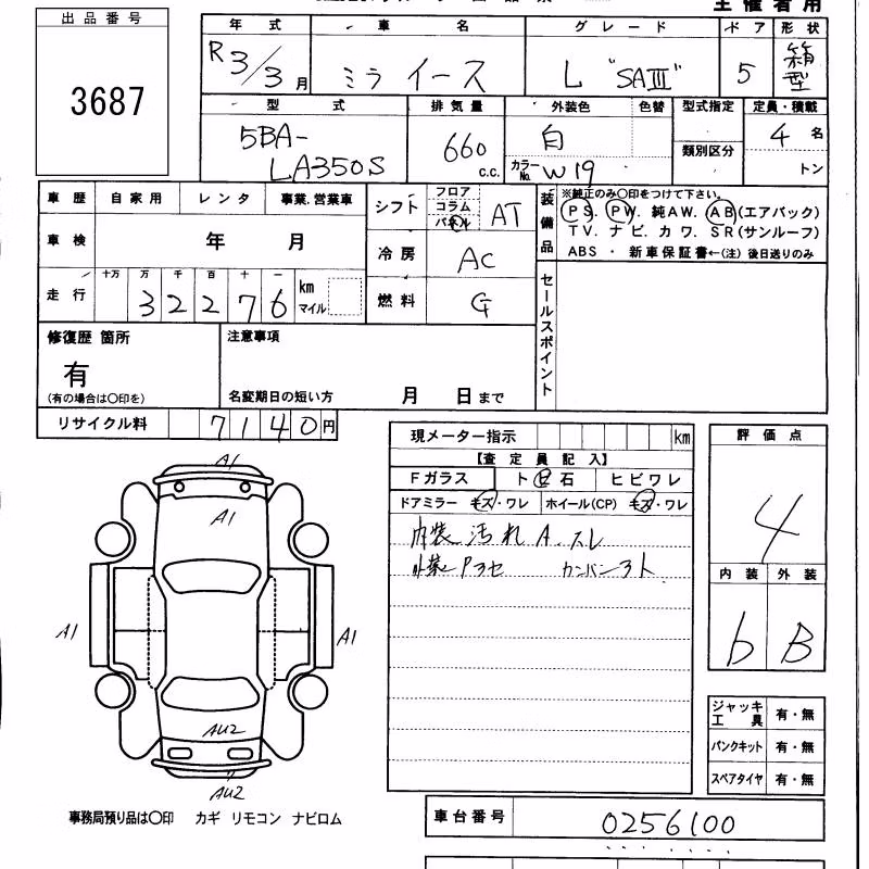 DAIHATSU MIRA E:S