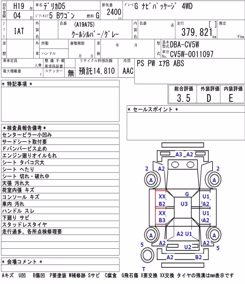 MITSUBISHI DELICA D:5