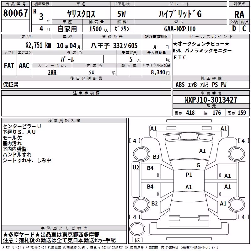TOYOTA YARIS CROSS