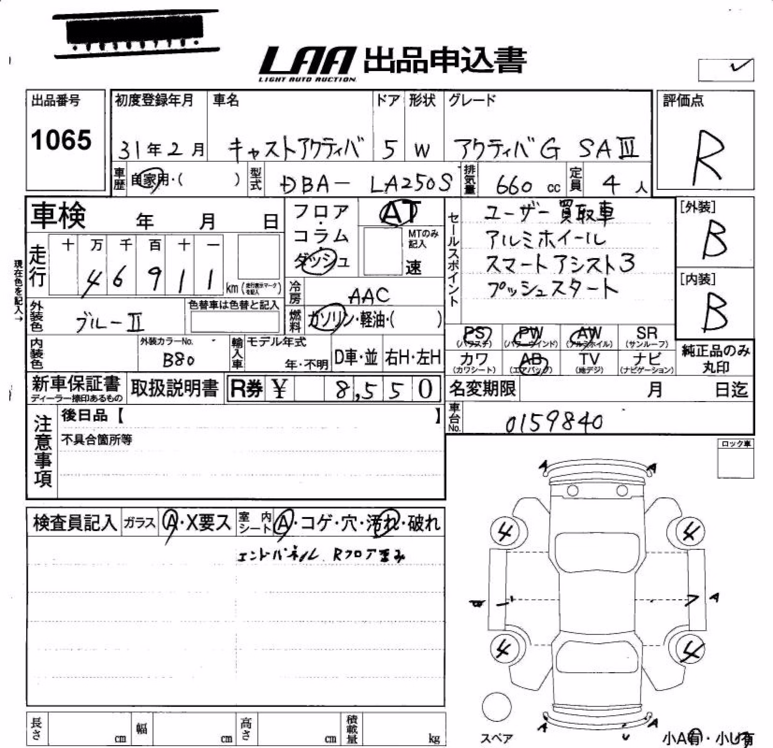 DAIHATSU CAST