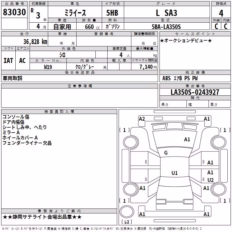 DAIHATSU MIRA E:S