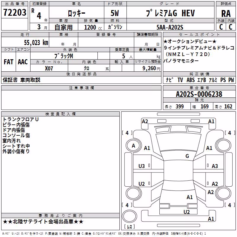 DAIHATSU ROCKY