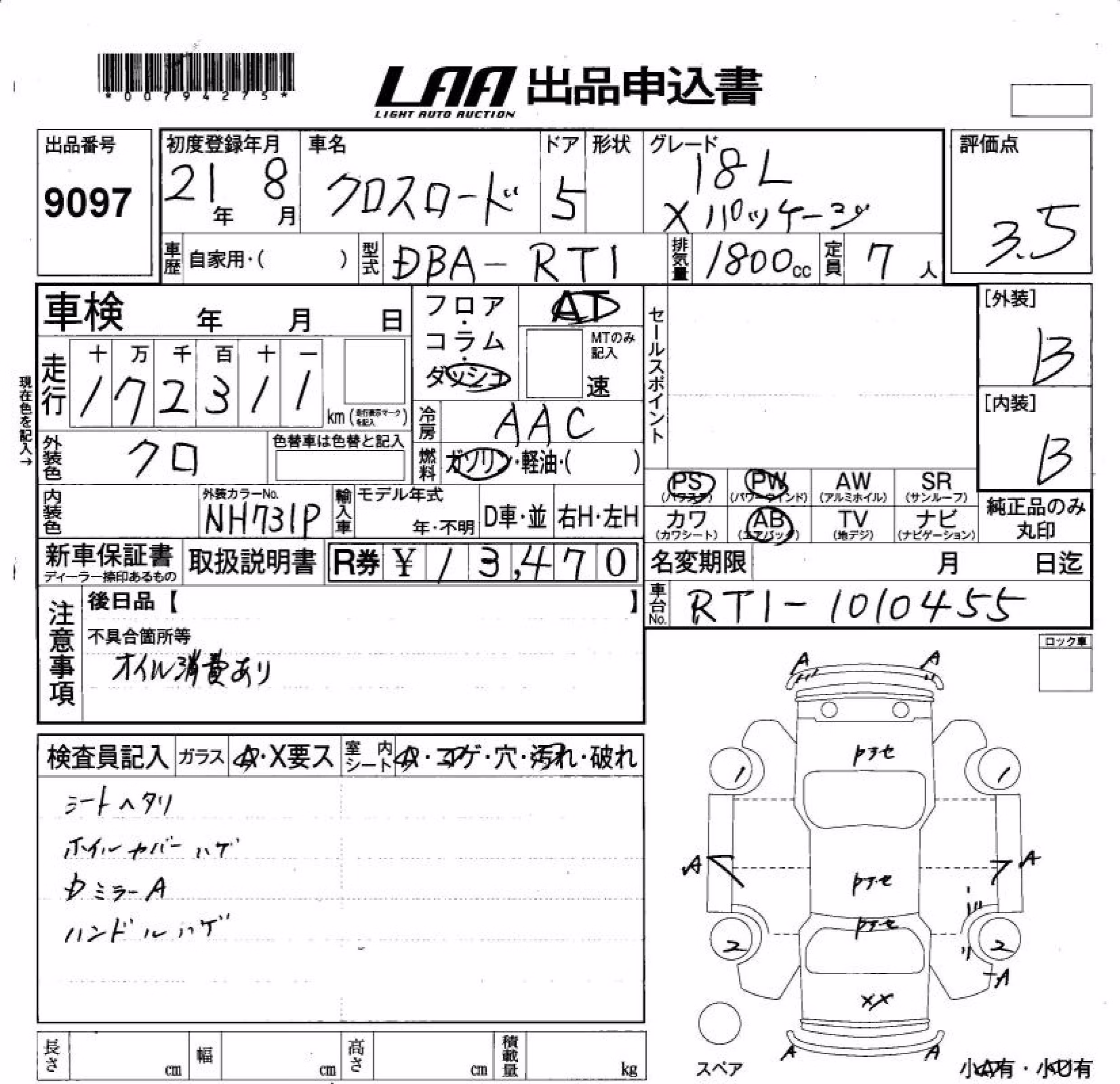 HONDA CROSSROAD