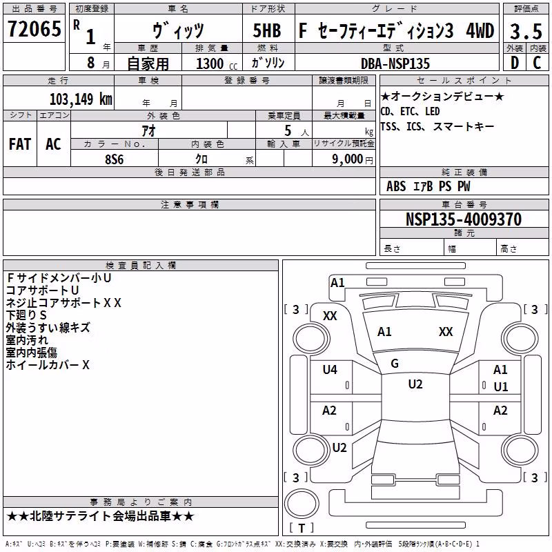 TOYOTA VITZ