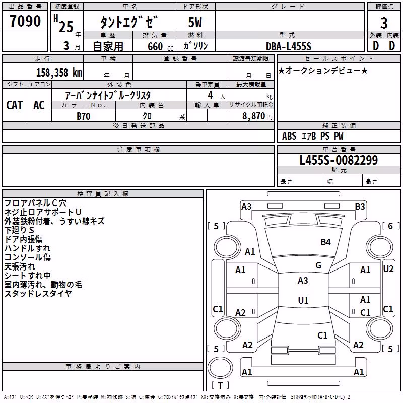 DAIHATSU TANTO EXE