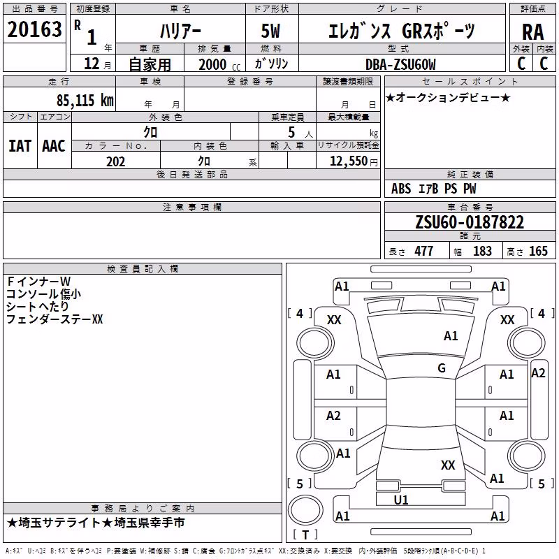 TOYOTA HARRIER