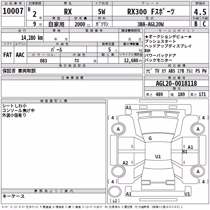 LEXUS RX300
