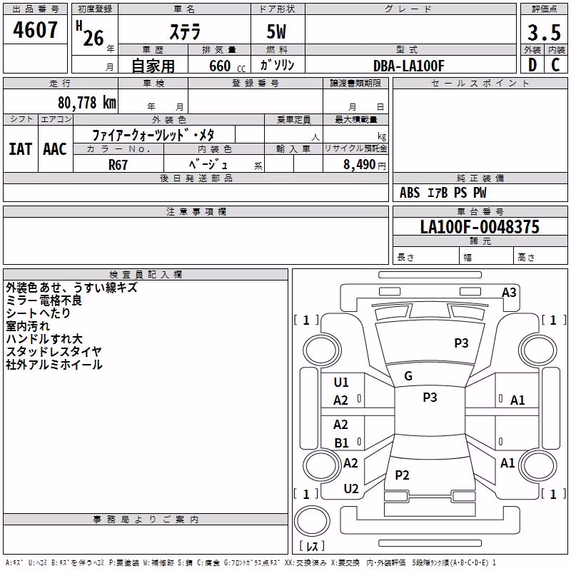 SUBARU STELLA