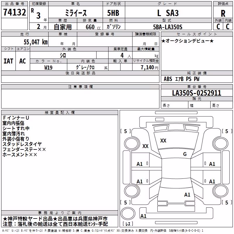 DAIHATSU MIRA E:S