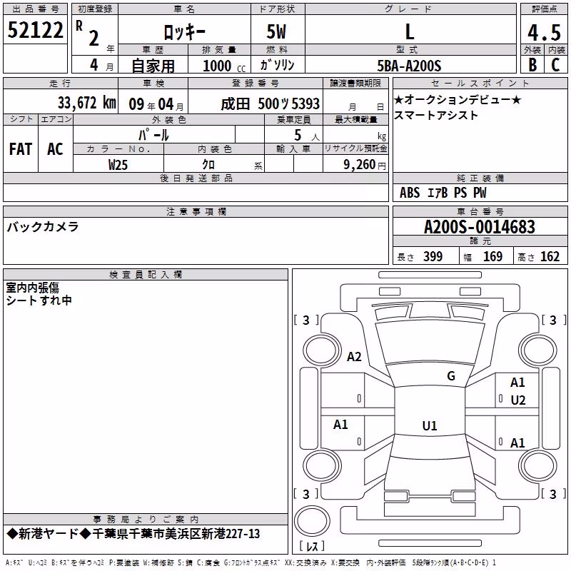 DAIHATSU ROCKY