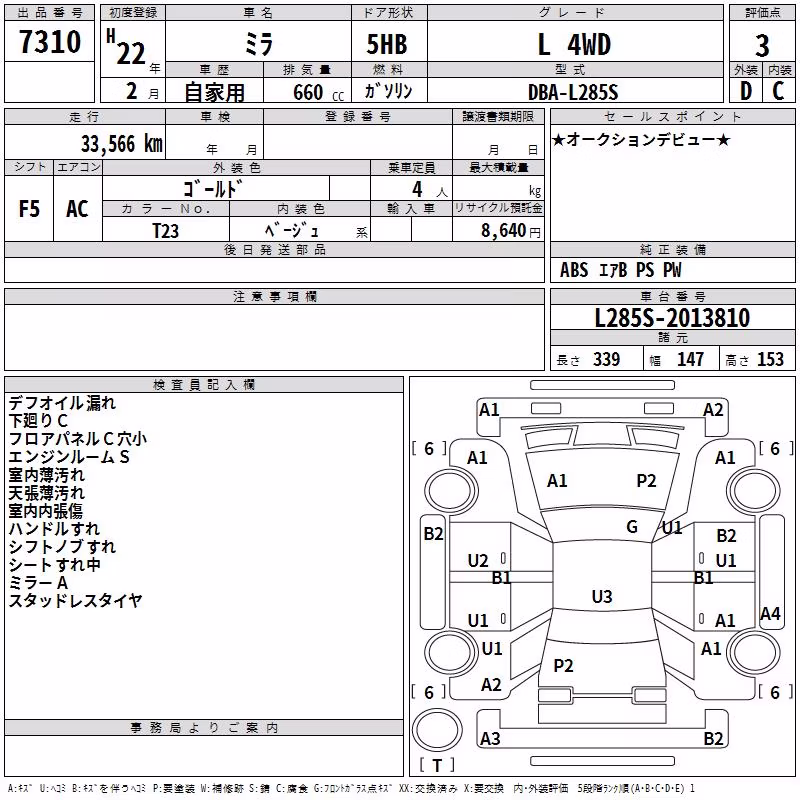 DAIHATSU MIRA