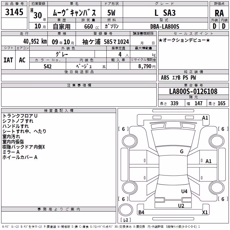 DAIHATSU MOVE CANBUS