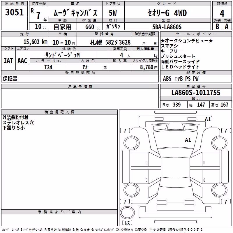 DAIHATSU MOVE CANBUS